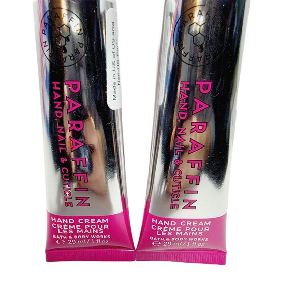 2 PARAFFIN Hand Nail Cuticle Bath Body Works Shea Butter Hand Cream 1oz Each NEW - Picture 1 of 6